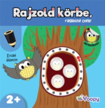 Rajzold körbe, ragaszd oda! - Erdei állatok termékhez kapcsolódó kép