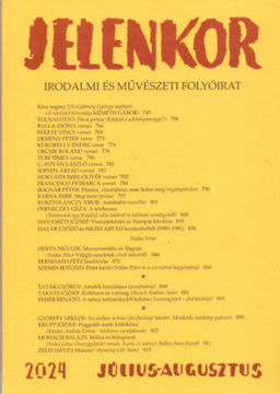 Jelenkor - Irodalmi és művészeti folyóirat - 2024. július-augusztus termékhez kapcsolódó kép