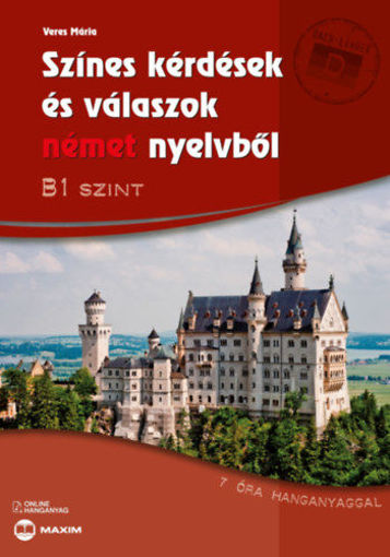 Színes kérdések és válaszok német nyelvből - B1 szint (online hanganyaggal) termékhez kapcsolódó kép