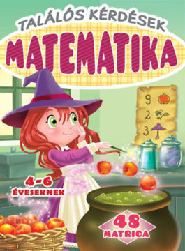 Találós kérdések - Matematika - 4-6 éveseknek - 48 matrica termékhez kapcsolódó kép