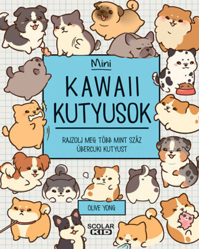Kawaii kutyusok - mini - Rajzolj meg több mint száz übercuki kutyust termékhez kapcsolódó kép