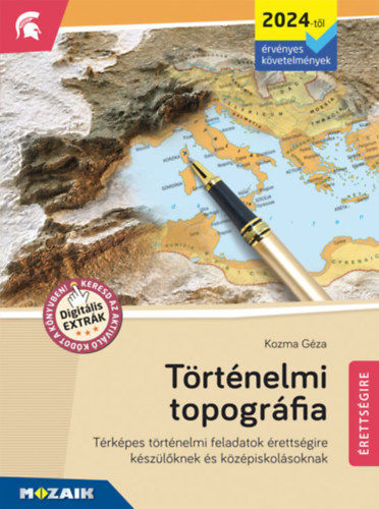 Történelmi topográfia - Térképes történelmi feladatok érettségire készülőknek és középiskolásoknak - MS-3320U termékhez kapcsolódó kép