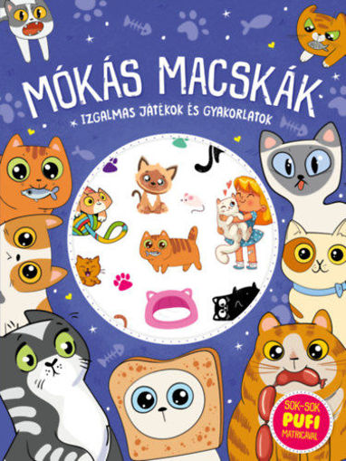Mókás macskák - Izgalmas játékok és gyakorlatok termékhez kapcsolódó kép
