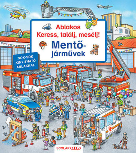 Ablakos Keress, találj, mesélj! - Mentőjárművek termékhez kapcsolódó kép