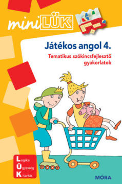 Játékos angol 4. - Tematikus szókincsfejlesztő gyakorlatok - MiniLÜK füzet termékhez kapcsolódó kép