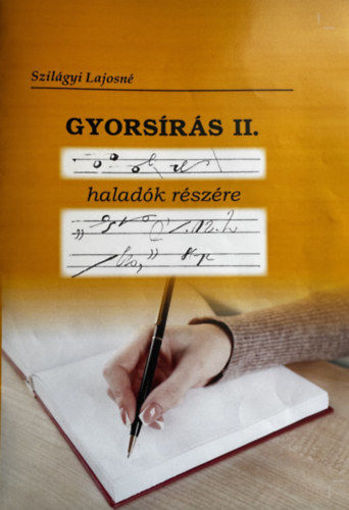 Gyorsírás II. haladók részére termékhez kapcsolódó kép