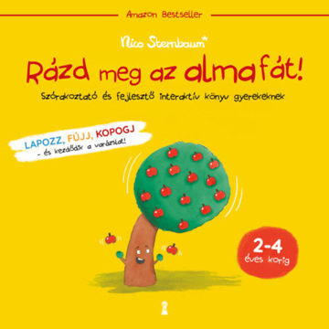Rázd meg az almafát! - Szórakoztató és fejlesztő interaktív könyv gyerekeknek termékhez kapcsolódó kép
