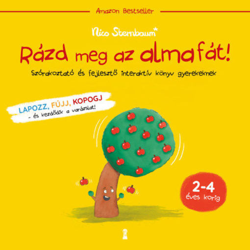 Rázd meg az almafát! - Szórakoztató és fejlesztő interaktív könyv gyerekeknek termékhez kapcsolódó kép