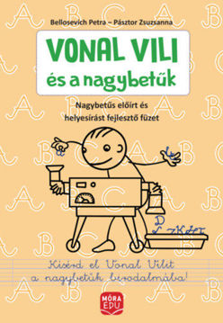 Vonal Vili és a nagybetűk - Nagybetűs előírt és helyesírást fejlesztő füzet termékhez kapcsolódó kép