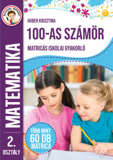 100-as számkör - Matricás iskolai gyakorló termékhez kapcsolódó kép