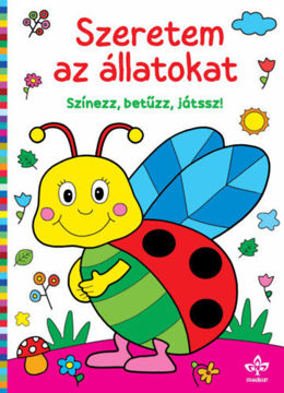 Szeretem az állatokat - Színezz, betűzz, játssz! termékhez kapcsolódó kép