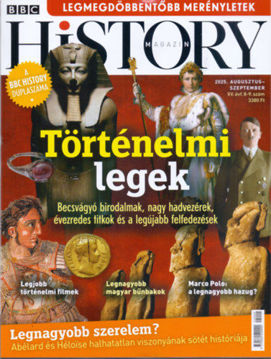 BBC History - 2025. XV. évfolyam 8-9. szám - Augusztus-szeptember - Történelmi legek termékhez kapcsolódó kép