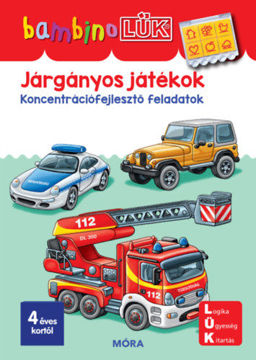 Játékos járgányok - LDI-144 - Koncentrációfejlesztő feladatok - BambinoLÜK termékhez kapcsolódó kép