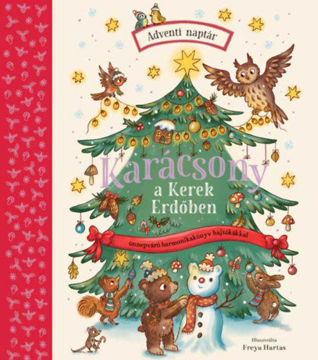 Karácsony a Kerek Erdőben - Ünnepváró harmonikakönyv hajtókákkal - Adventi naptár termékhez kapcsolódó kép