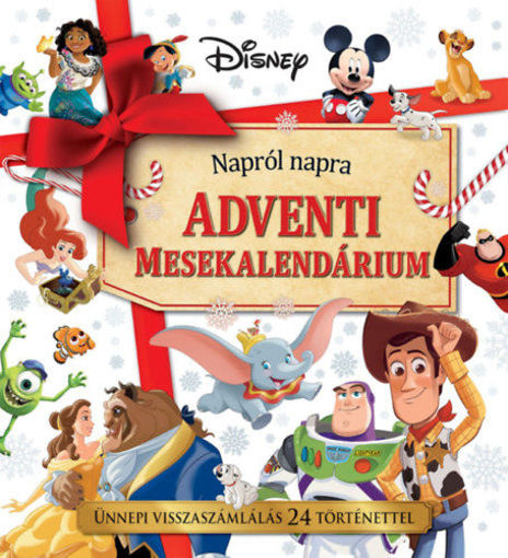 Disney: Adventi mesekalendárium 2025 - Ünnepi visszaszámlálás 24 történettel termékhez kapcsolódó kép