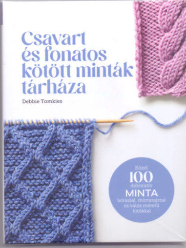 Csavart és fonatos kötött minták tárháza termékhez kapcsolódó kép