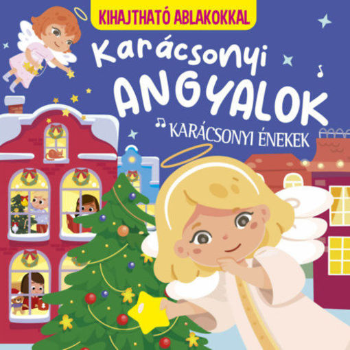 Karácsonyi angyalok - karácsonyi énekek - kihajtható ablakokkal termékhez kapcsolódó kép