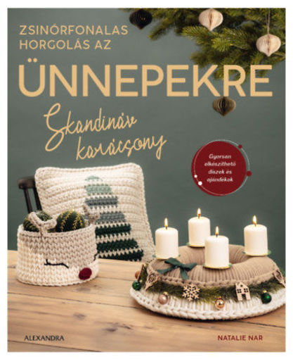 Skandináv karácsony - Zsinórfonalas horgolás az ünnepekre termékhez kapcsolódó kép