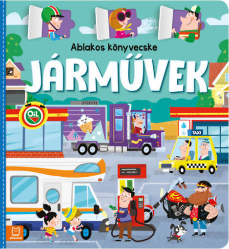 Ablakos könyvecske - Járművek termékhez kapcsolódó kép