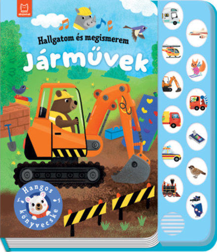 Hallgatom és megismerem - Járművek - Hangos könyvecske termékhez kapcsolódó kép