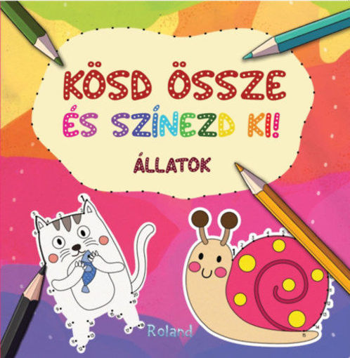Kösd össze és színezd ki! Állatok termékhez kapcsolódó kép