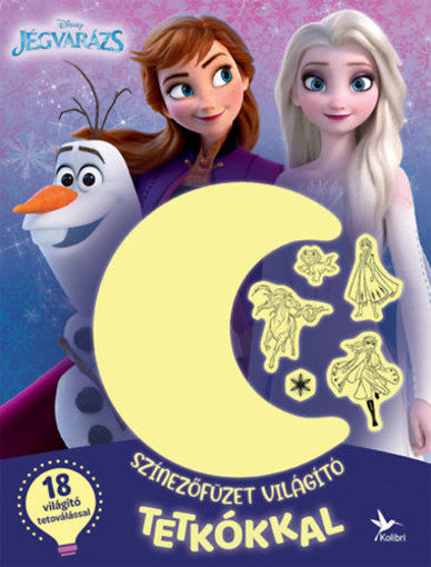 Színezőfüzet világító tetkókkal - Jégvarázs termékhez kapcsolódó kép