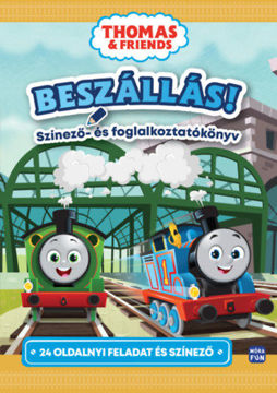 Thomas & Friends - Beszállás! Színező- és foglalkoztatókönyv  termékhez kapcsolódó kép
