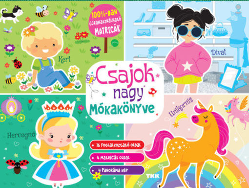 Csajok nagy mókakönyve termékhez kapcsolódó kép