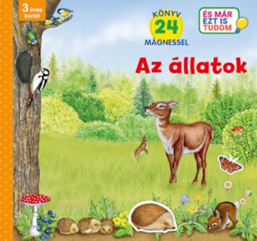 Az állatok - Könyv 24 mágnessel - 3 éves kortól termékhez kapcsolódó kép