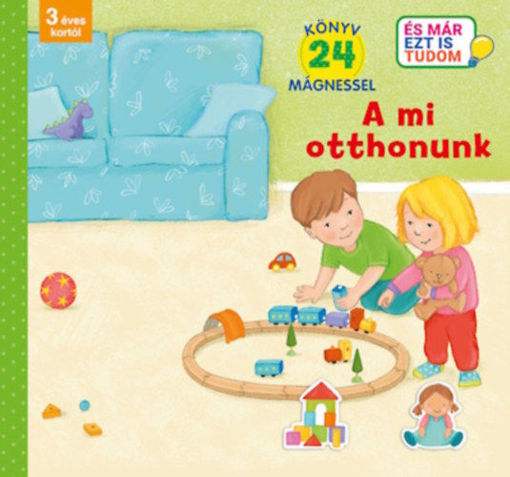A mi otthonunk - Könyv 24 mágnessel - 3 éves kortól termékhez kapcsolódó kép