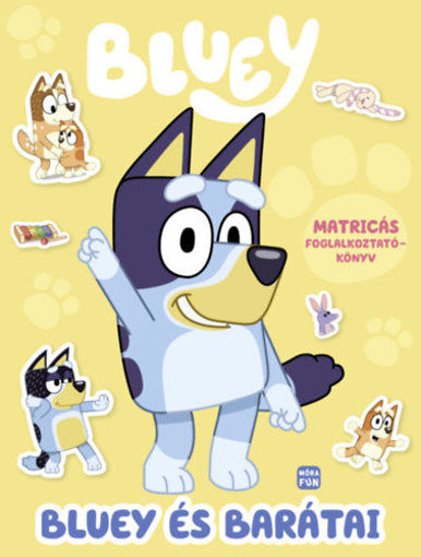Bluey - Bluey és barátai - matricás foglalkoztatókönyv termékhez kapcsolódó kép