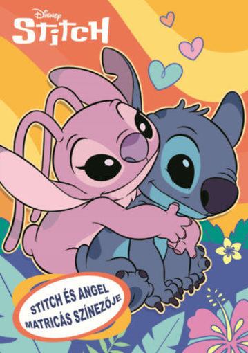 Stitch és Angel matricás színezője termékhez kapcsolódó kép