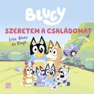 Bluey - Szeretem a családomat termékhez kapcsolódó kép