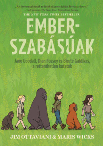 Emberszabásúak - Jane Goodal, Dian Fossey és Biruté Galdikas, a rettenthetetlen kutatók termékhez kapcsolódó kép