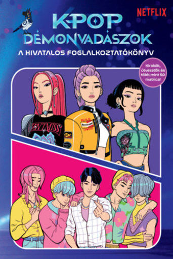 K-pop démonvadászok - A hivatalos foglalkoztatókönyv - Kirakók, útvesztők és több mint 50 matrica! termékhez kapcsolódó kép