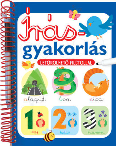 Írásgyakorlás - Letörölhető filctollal termékhez kapcsolódó kép