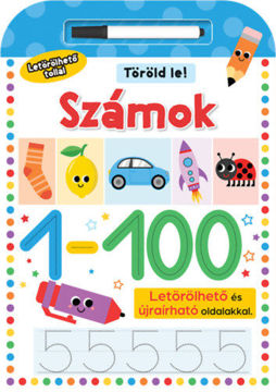 Töröld le - Számok - Letörölhető tollal termékhez kapcsolódó kép