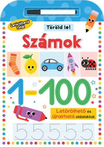 Töröld le - Számok - Letörölhető tollal termékhez kapcsolódó kép