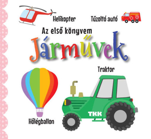 Járművek - Az első könyvem termékhez kapcsolódó kép