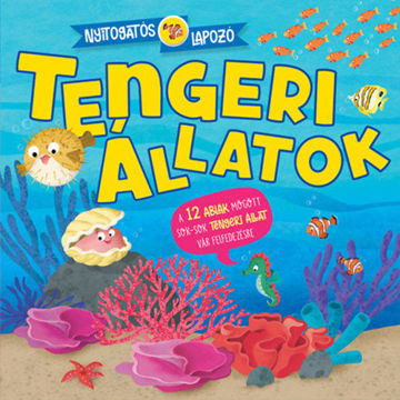 Tengeri állatok - Nyitogatós lapozó termékhez kapcsolódó kép