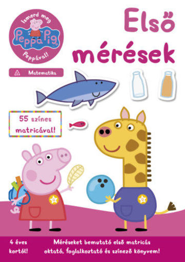 Peppa malac - Ismerd meg Peppával! - Matematika - Első mérések termékhez kapcsolódó kép