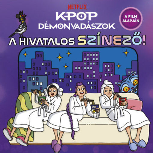 K-pop démonvadászok - A hivatalos színező termékhez kapcsolódó kép