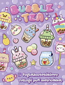 Bubble tea - Foglalkoztatókönyv csillogó pufi matricákkal termékhez kapcsolódó kép